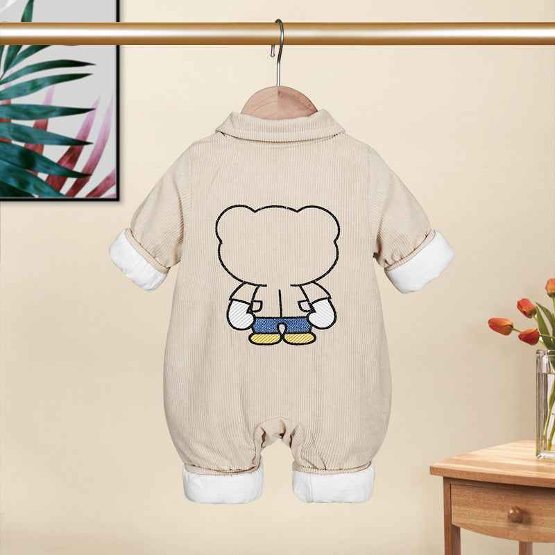 Infant Autumn Clothes Clothes Spring Double Layer