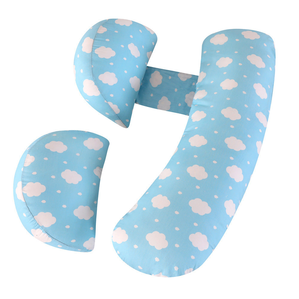 Maternity Pillow Waist Support Pillow Multi-functional U-shape Pillow Pregnancy Belly Support Pillow Nursing Cushion