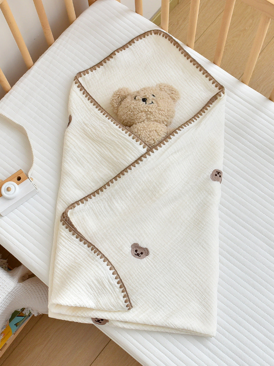 Baby Cotton Blanket Newborn Bubble Wrap Cartoon - BabynBeauty