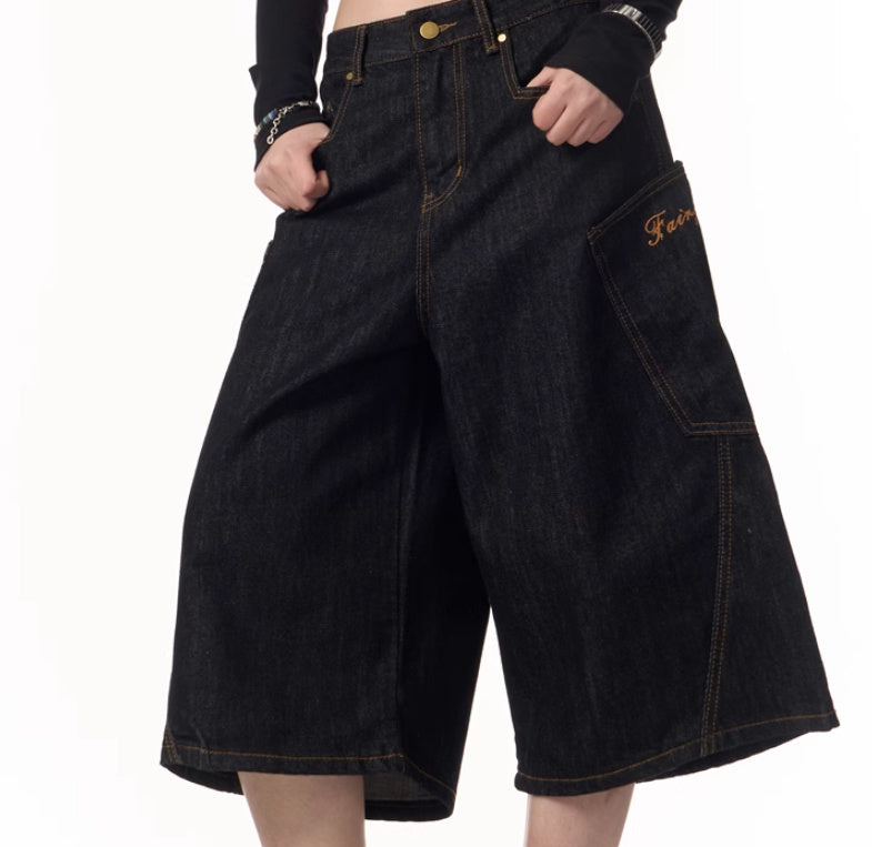 Plaid Patchwork Washed Radish Jeans For Women