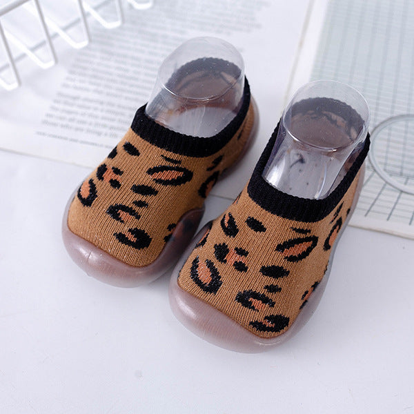 Mesh Breathable Stripes Soft Bottom Floor Shoes Infant Indoor Toddler