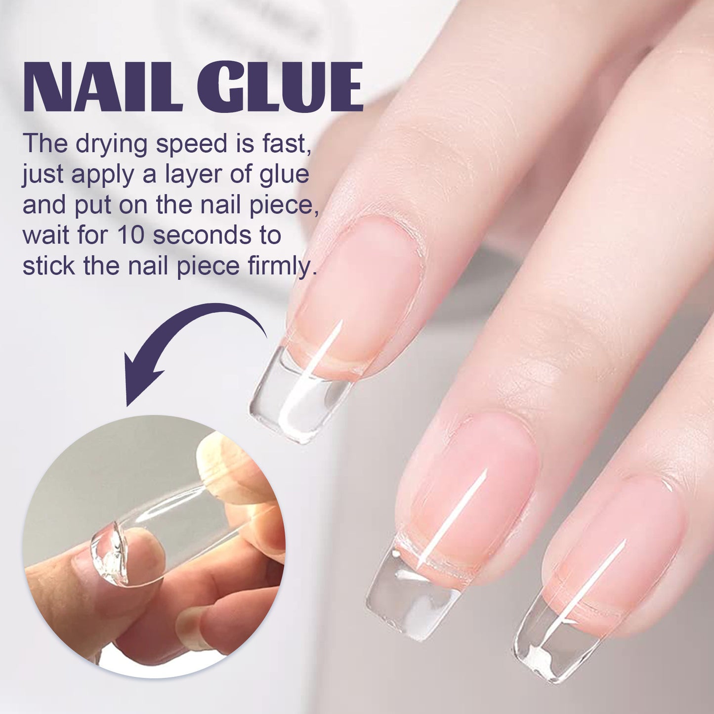 Nail Sticker Glue Extended Glue Decoration Reinforcement