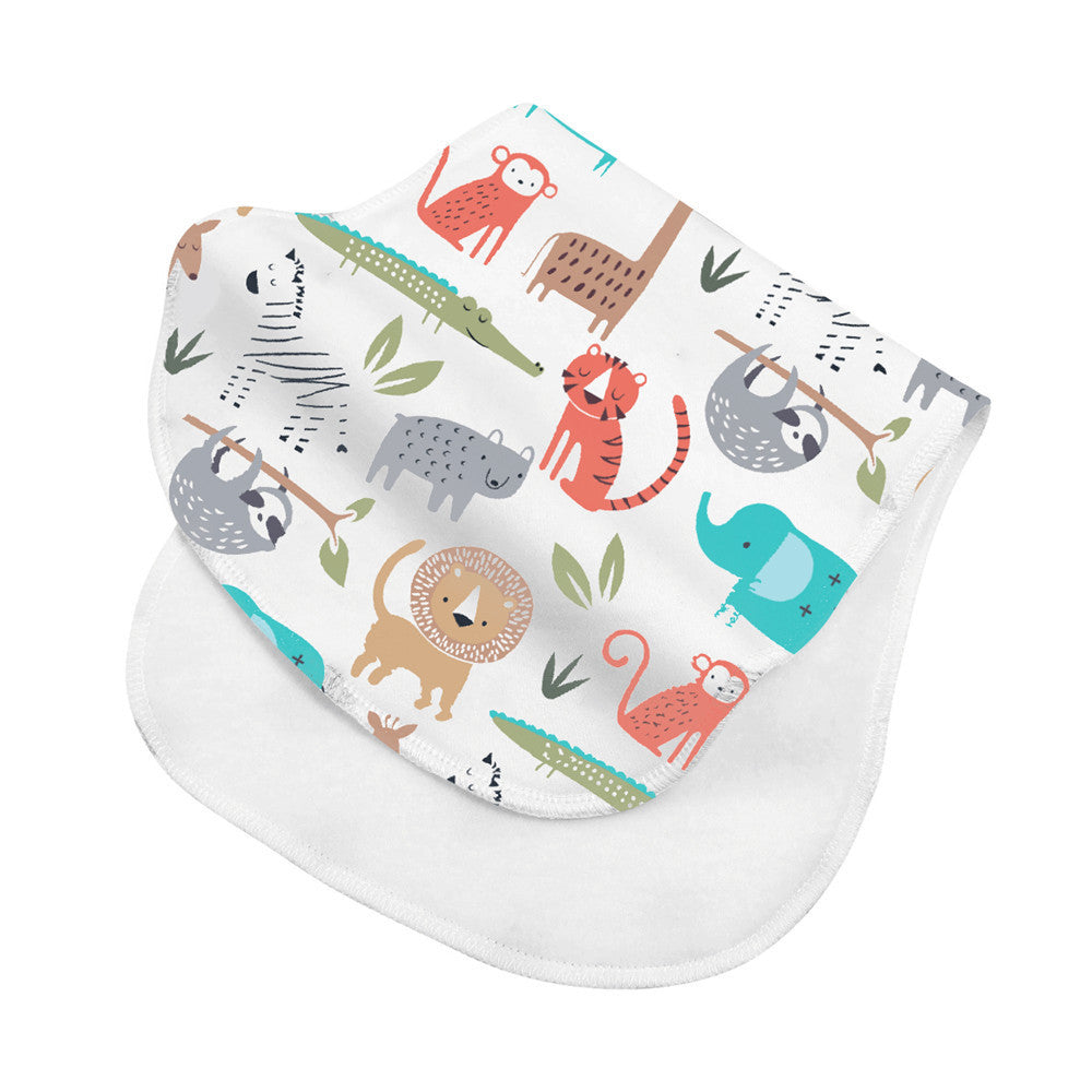Minimally Printed Baby Feeding Towel And Hiccup Cloth - BabynBeauty