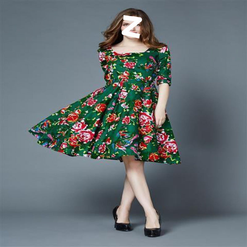 Ethnic Style Cotton And Linen Dress - BabynBeauty