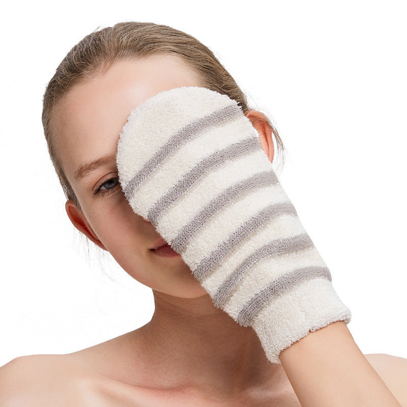 Jute Gloves Bath Foaming Bath Towel - BabynBeauty