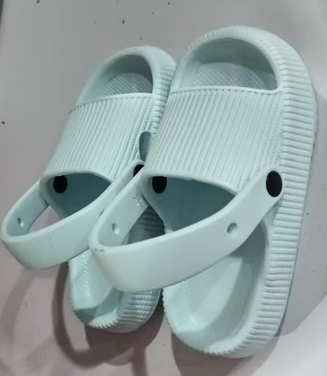 Children's Feeling Of Stepping On Feces Thick Soled Home Slippers - BabynBeauty