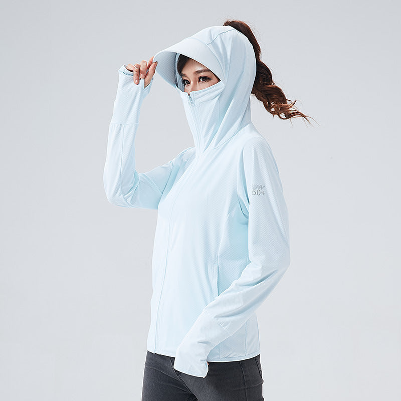UPF50 Couple Sun Protection Clothing UV Protection Sports Sun Protection Shirt