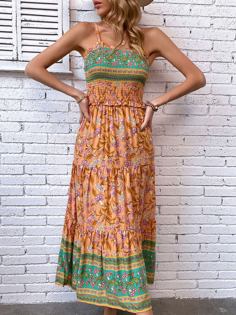 Women's Fashion Personalized Ethnic Style Sling Dress