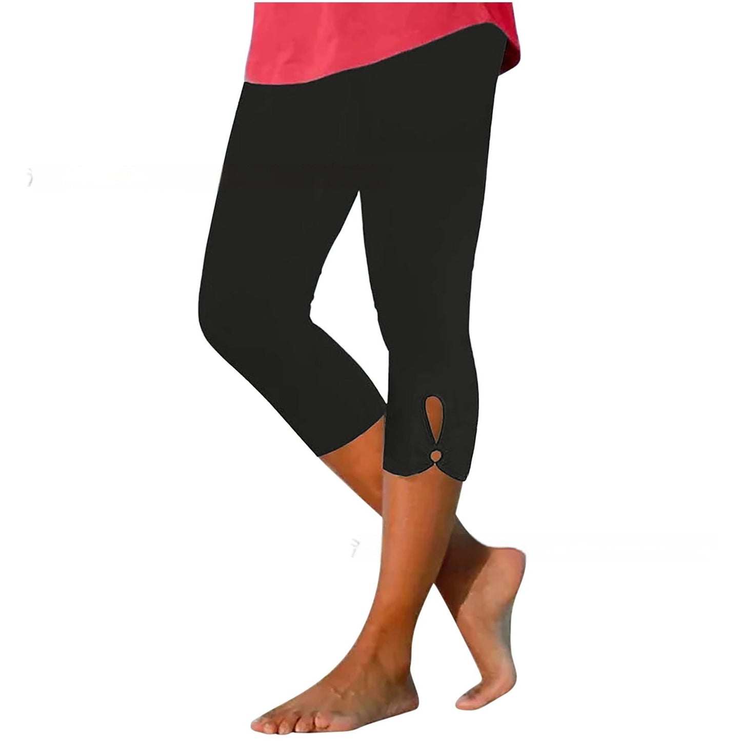 Casual Hollow-out Petals Skinny Stretch Women's Leggings