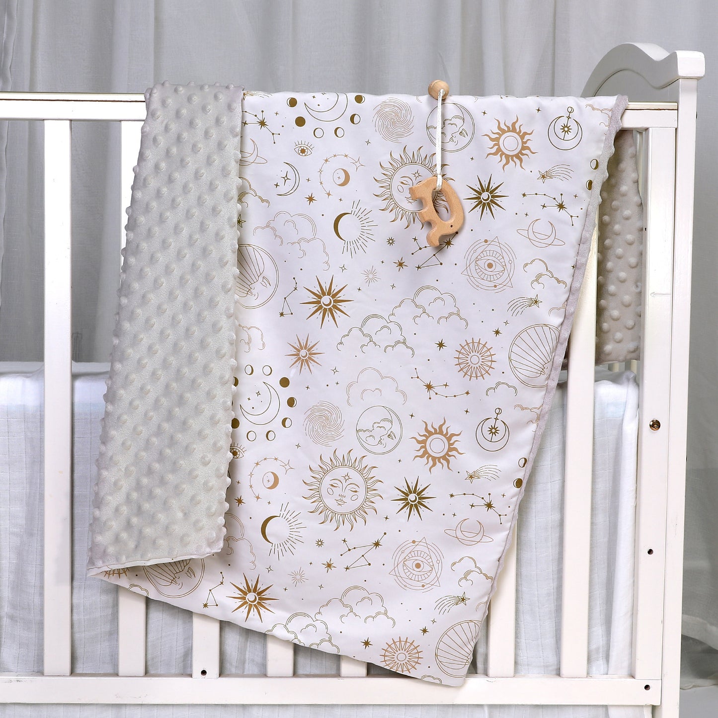 Pacify Beanie Blanket Newborn Baby Quilt