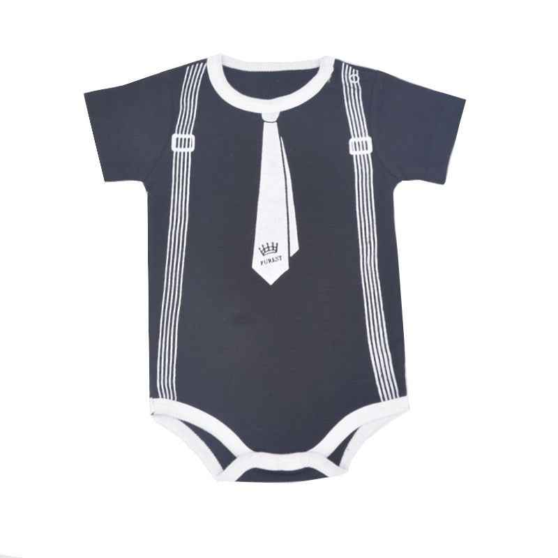 Newborn Clothes Cotton Short-sleeved Romper Triangle Romper