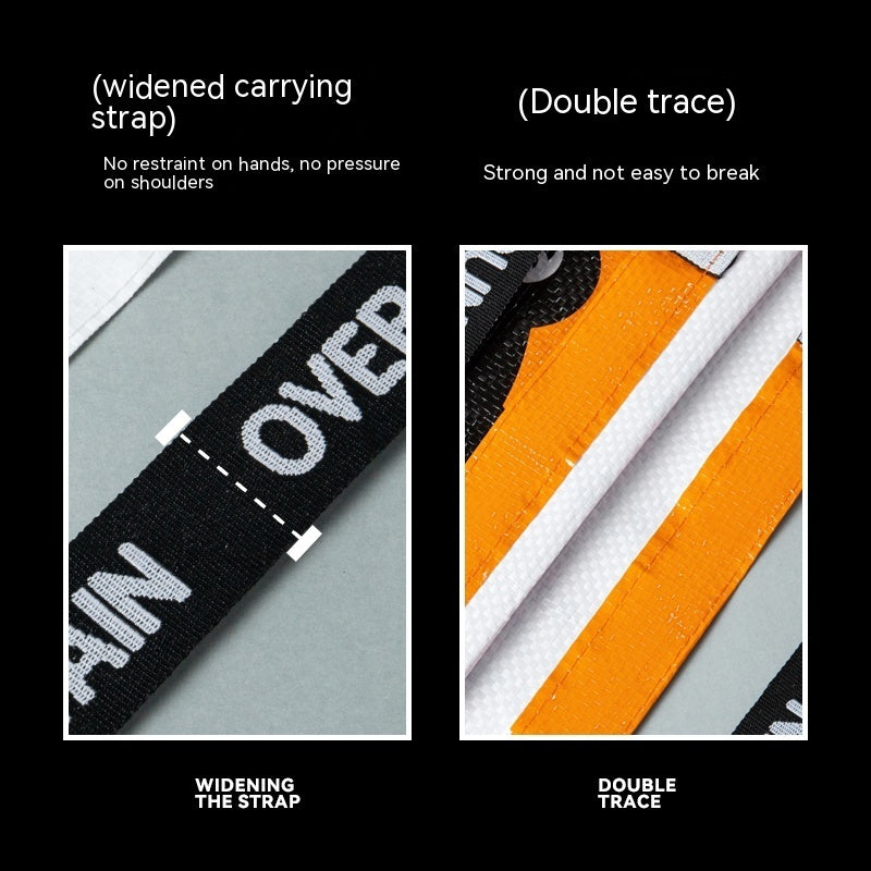 Waterproof Cartoon Woven Foldable Eco-friendly Shopping Bag - BabynBeauty