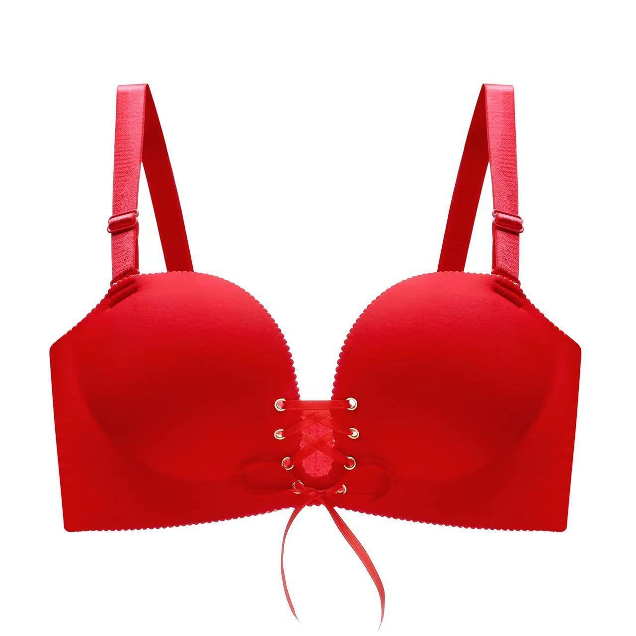 One-piece Seamless Pull Force Girls Push Up Wireless Bra - BabynBeauty