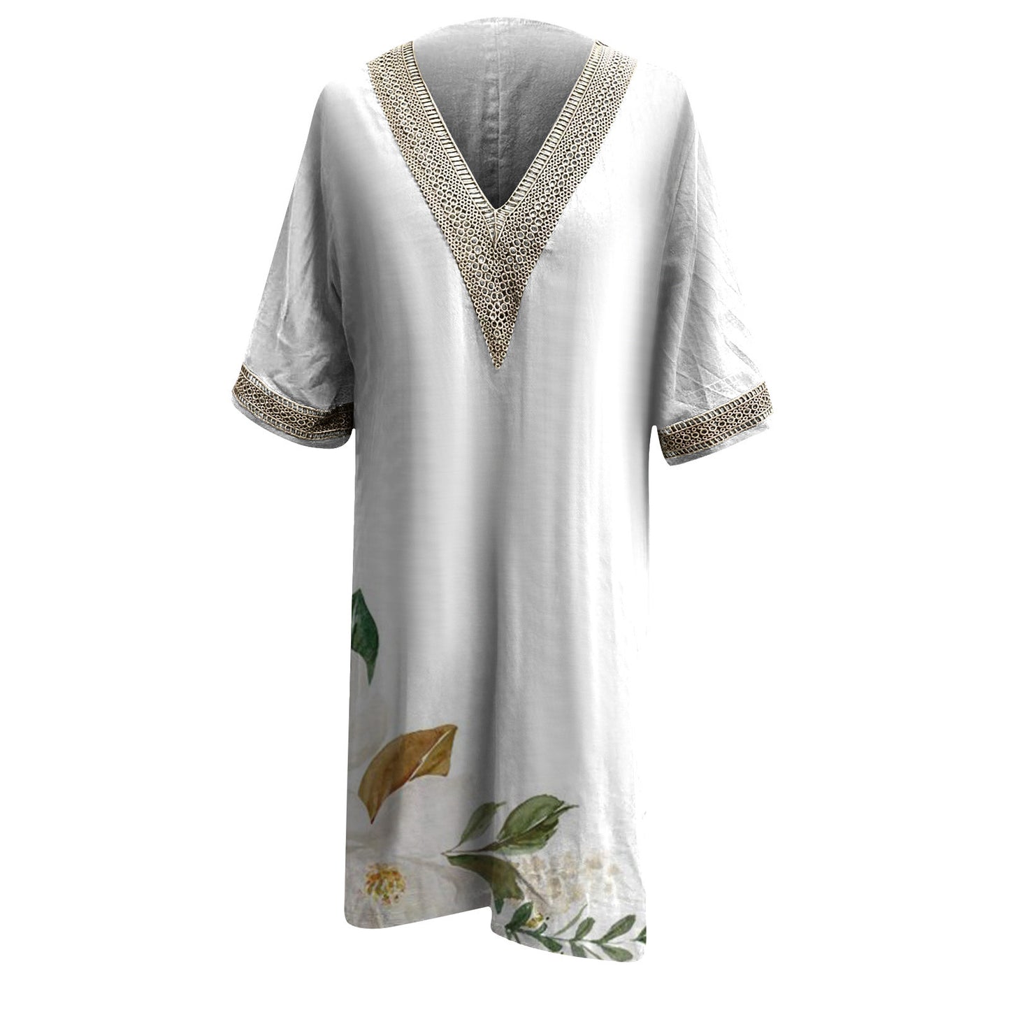 Women's Half Sleeve Dress Spring And Summer New Casual