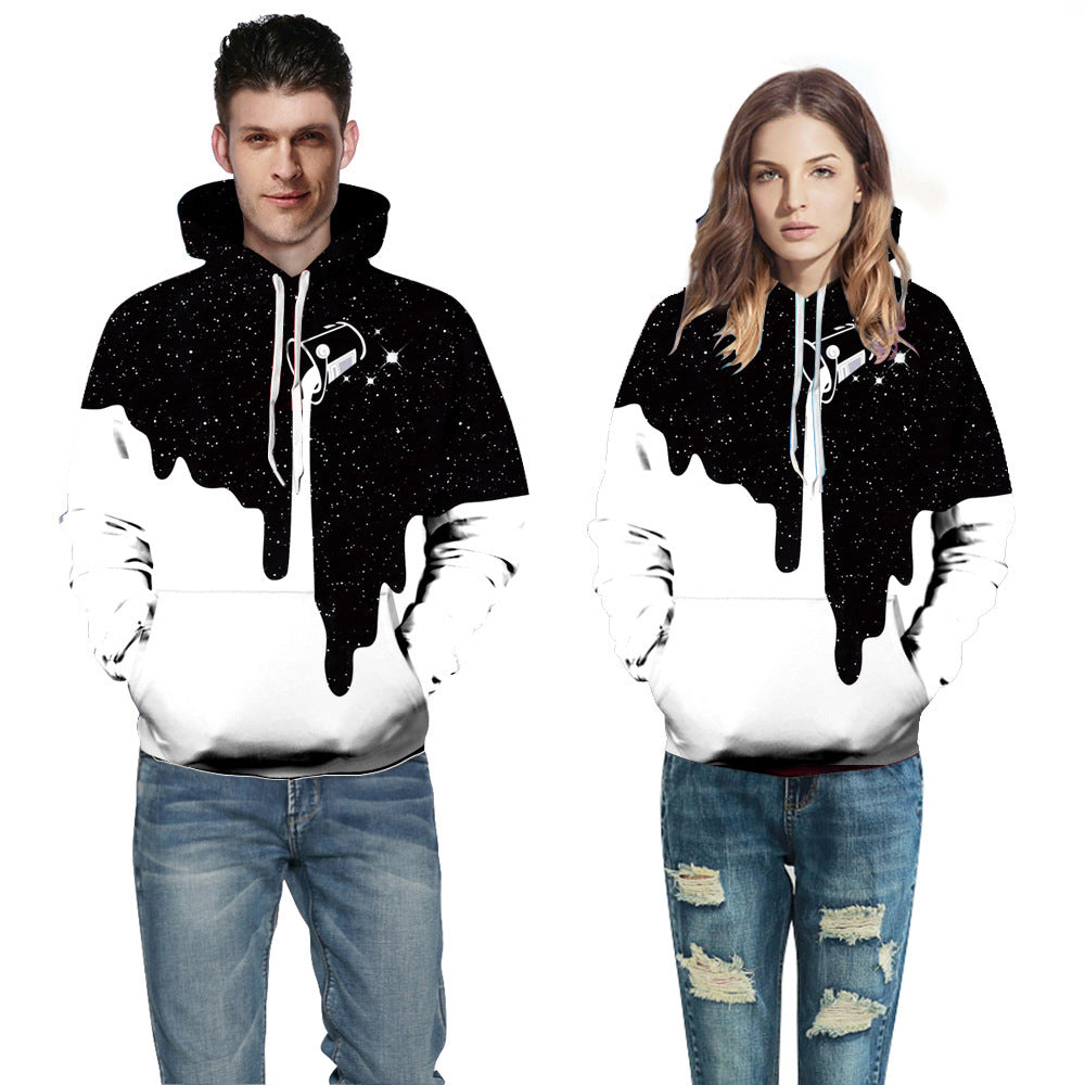 .3DPrint Halloween Milk Pullover Hoodies For Women Men Causa - BabynBeauty