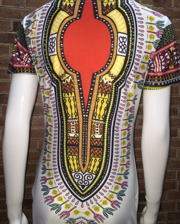 Amazon Ethnic Printed Polyester Ladies Dress - BabynBeauty