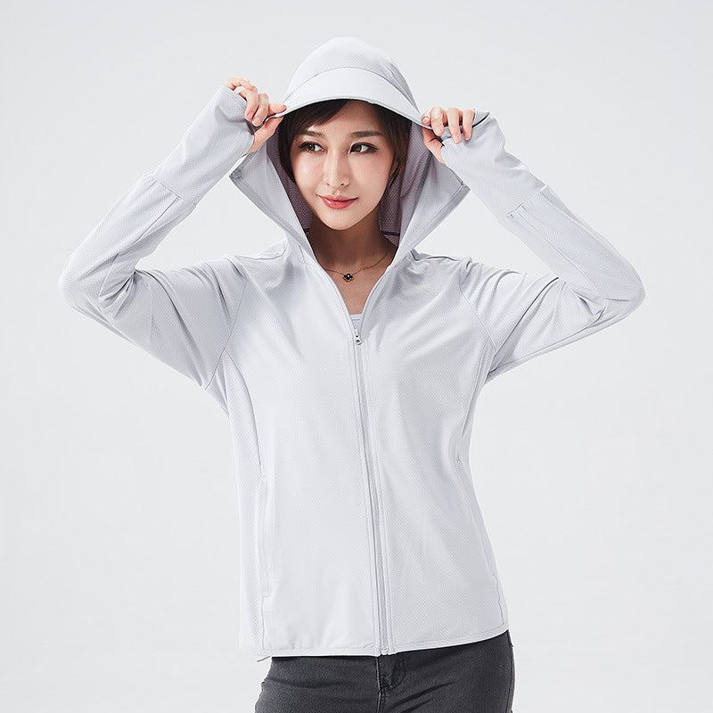 UPF50 Couple Sun Protection Clothing UV Protection Sports Sun Protection Shirt