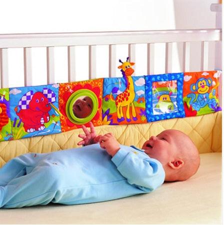 baby is playing with nontoxic toy's 