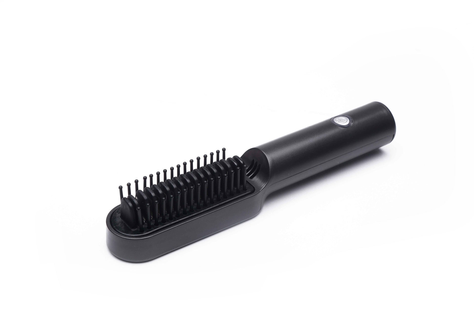 USB Portable Hot Air Comb Rechargable Professional Hair Dryer Brush 2 In1 Mini Hair Straightener Curler Brush Hair Styler - BabynBeauty