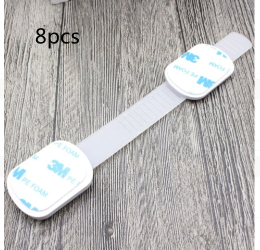 Multi-function baby anti-pinch drawer lock child safety lock baby protection children's products multi-function lock