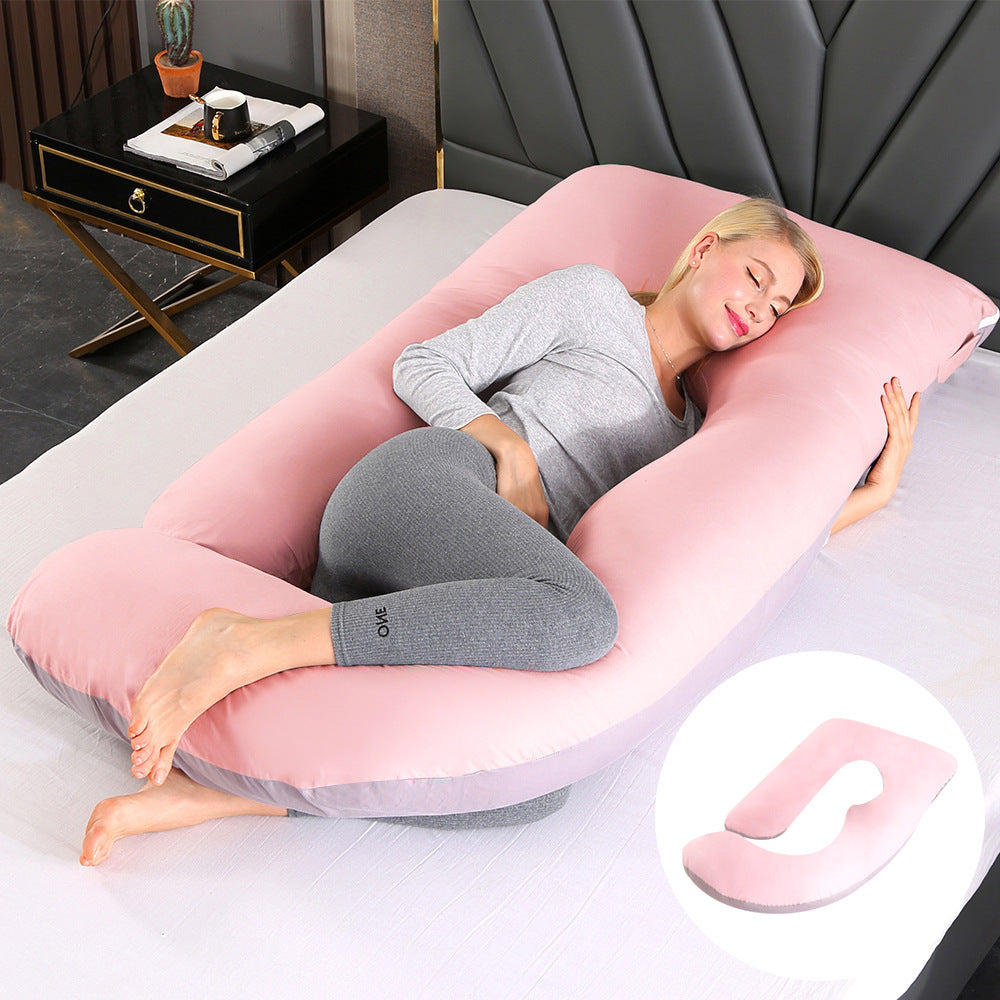 Maternity Pillow Waist Support Side Sleeping Slope Pillow J-type