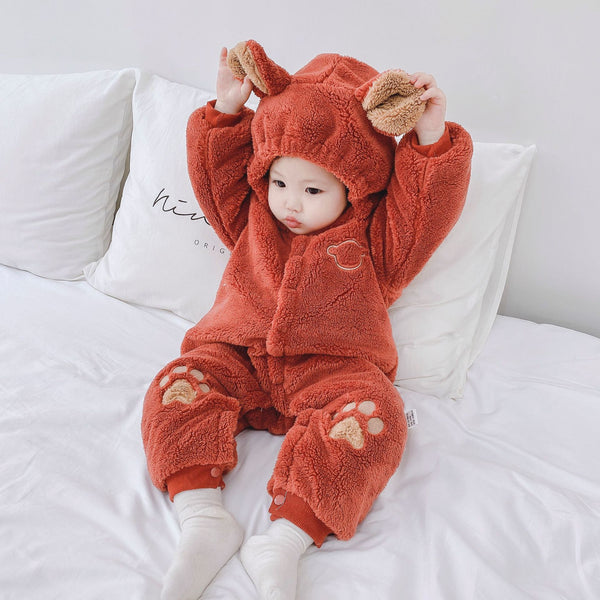 Newborn Baby Onesies Baby Clothes Romper Baby Quilted - BabynBeauty
