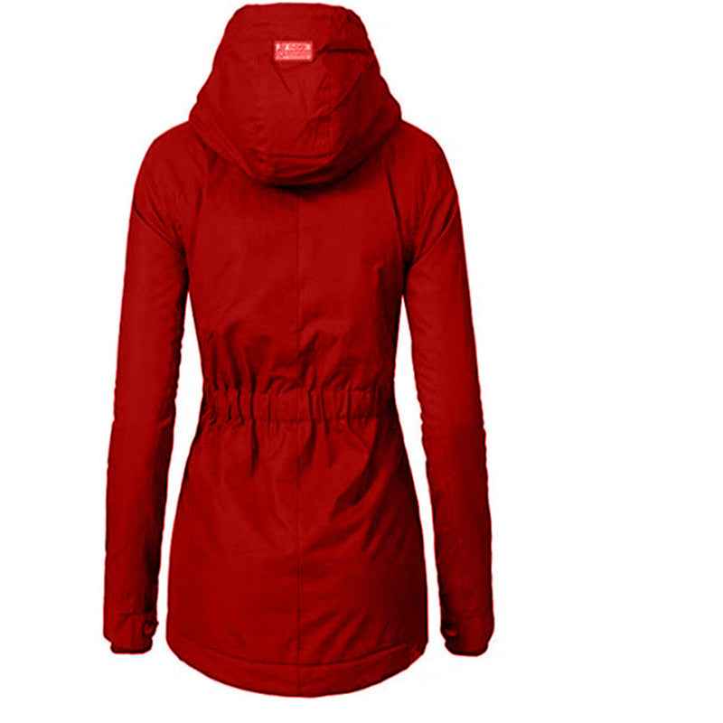 Plus velvet padded cotton women