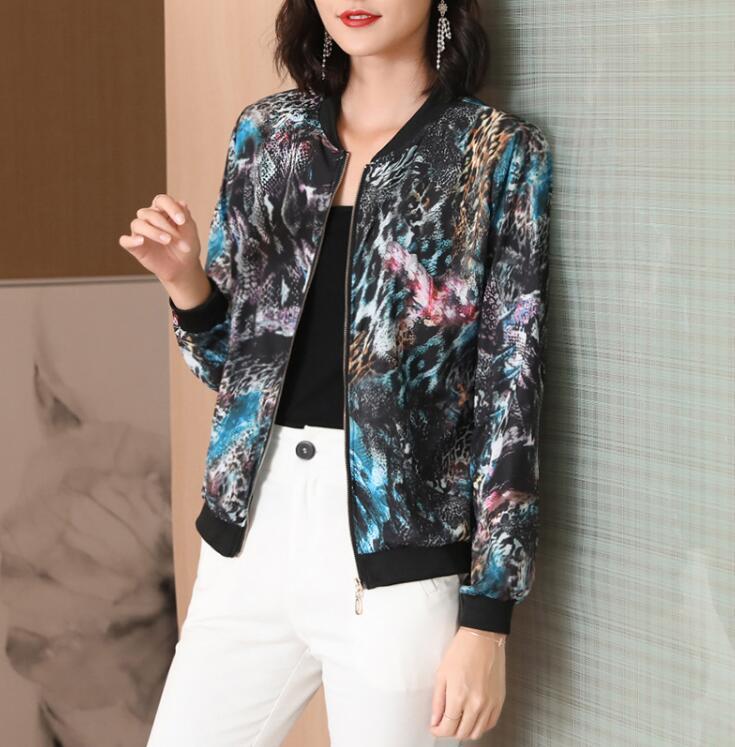 Printed jacket sun protection