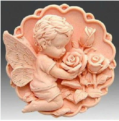 Soap Mouldhandmade Soap Moldsilicone Moldperfumed Soap Mouldsilicone Soap MoldROSEANGEL Silicone Mold