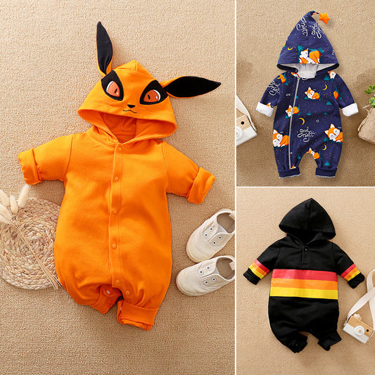 Baby Jumpsuit Newborn Rompers Long Sleeve