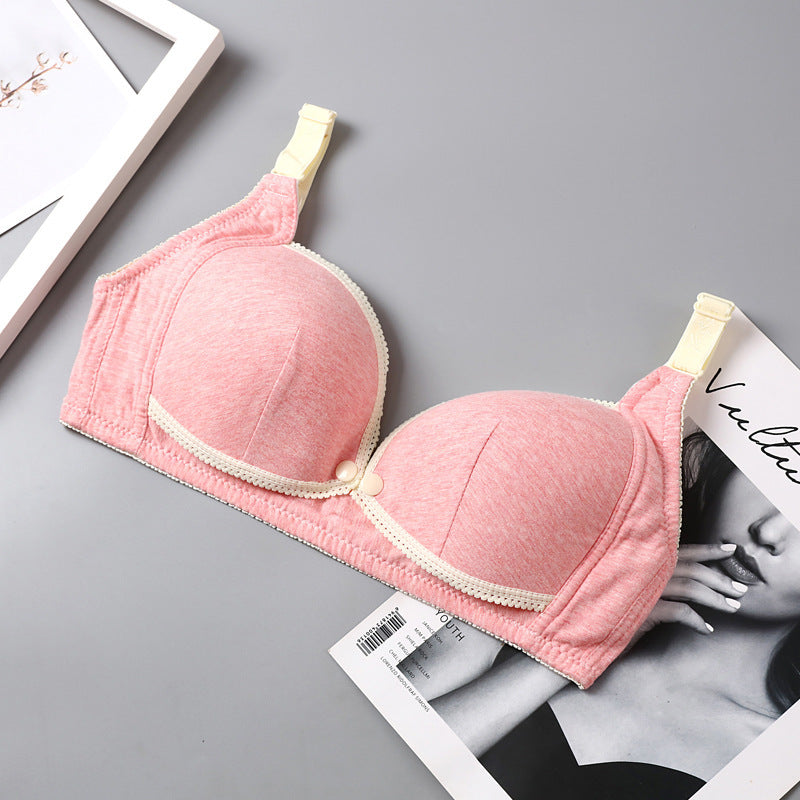 Breastfeeding Bras Maternity Open Nursing Bra for Feeding Nursing Underwear Clothes for Pregnant Lingerie Women Intimate Clothes - BabynBeauty