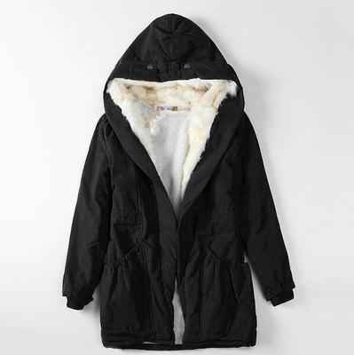 The New Winter Coat Thickened Women'S Slim Fit Big Hair