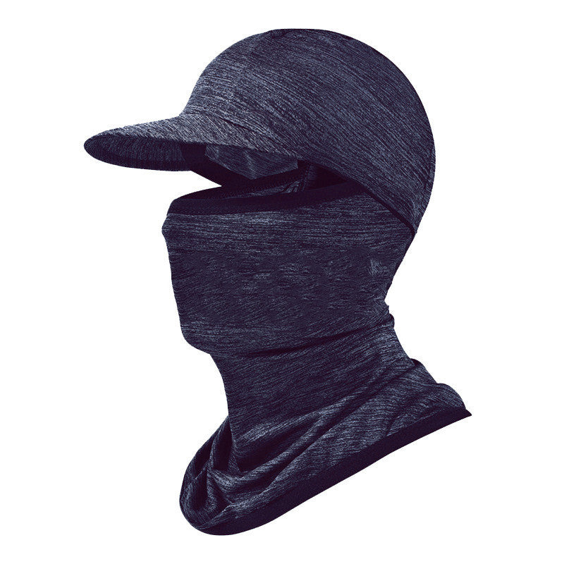 Ice silk sun protection hood