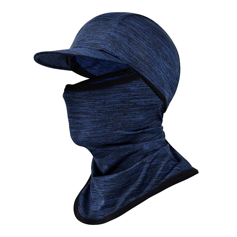 Ice silk sun protection hood