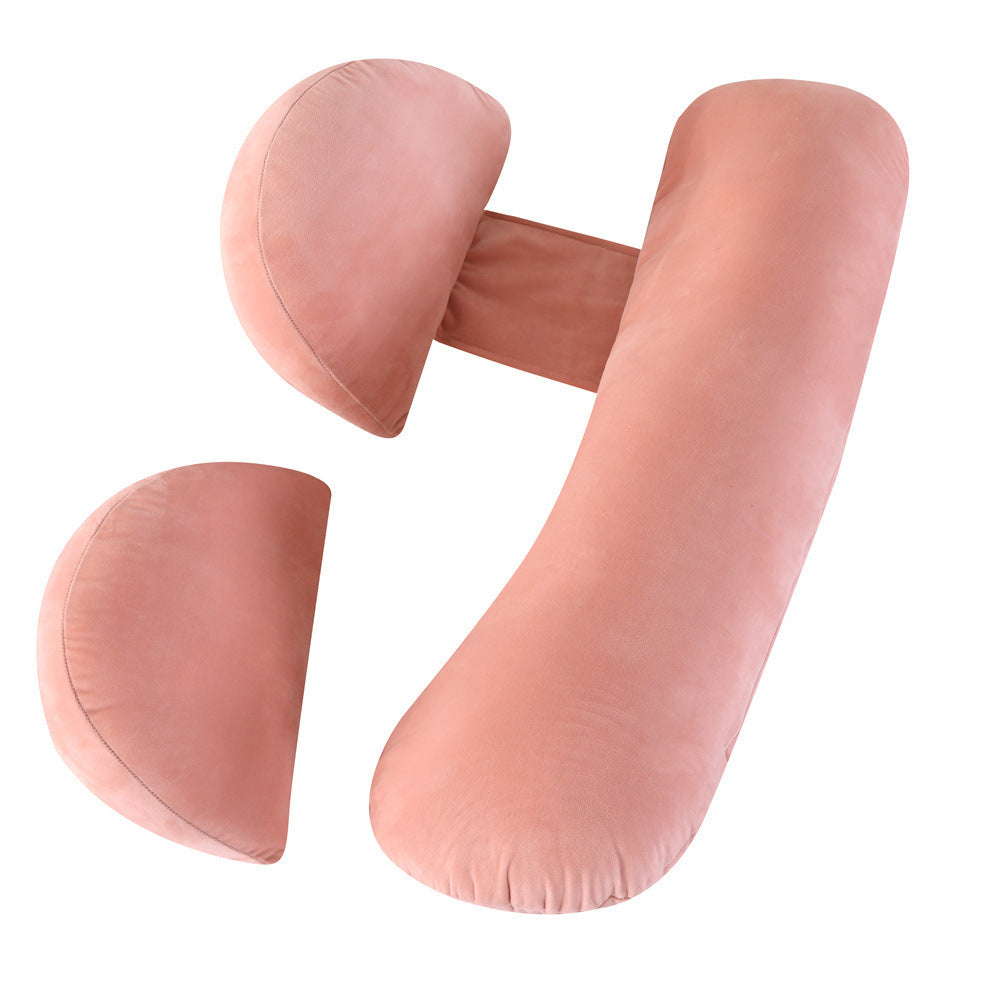 Maternity Pillow Waist Support Pillow Multi-functional U-shape Pillow Pregnancy Belly Support Pillow Nursing Cushion - BabynBeauty