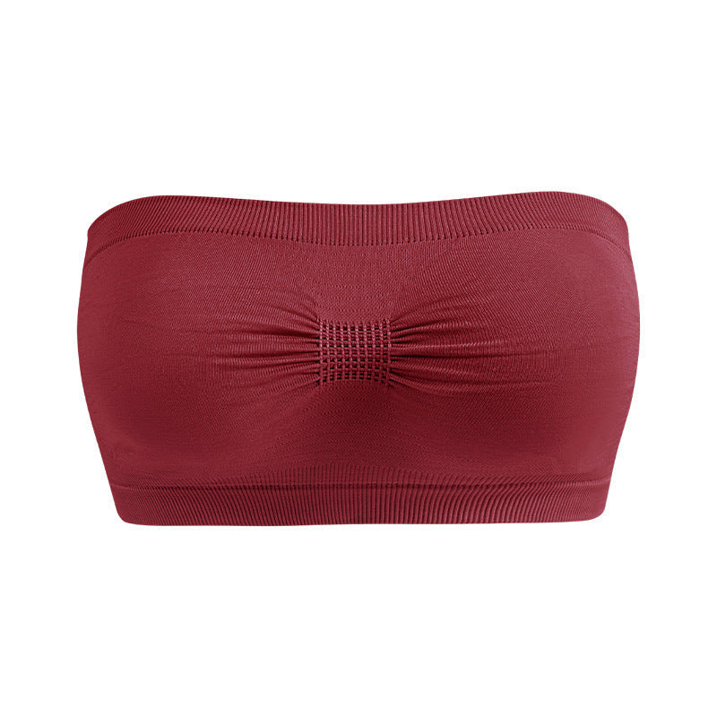 Tube Top Strapless Underwear Women's Breathable Strapless Bra And Undershirt - BabynBeauty