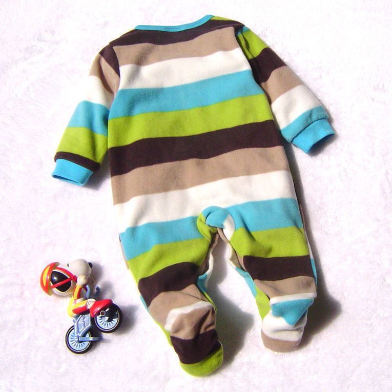 Baby Jumpsuit Baby Rompers Long Sleeve Polar Fleece