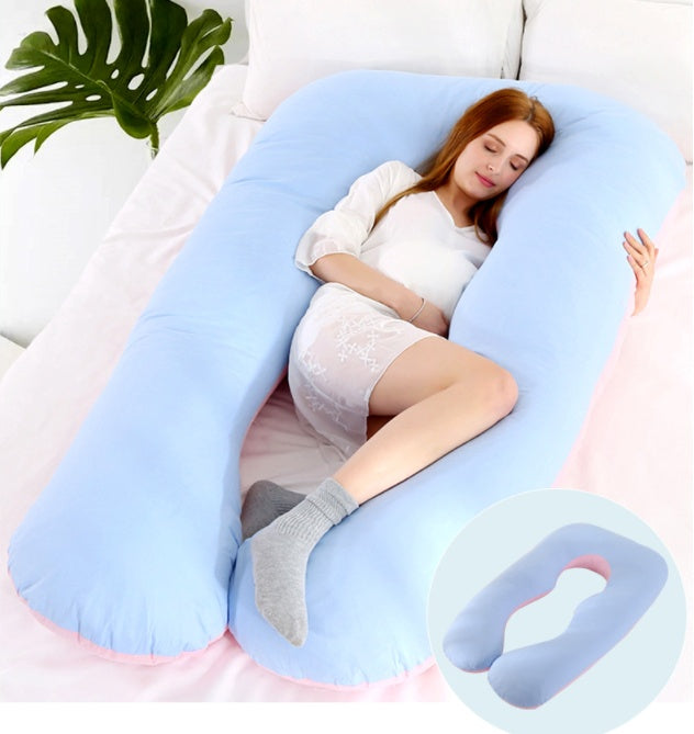 U-shaped Pillow For Pregnant Women Multifunctional Side Pillow, Detachable And Washable Nursing Pillow