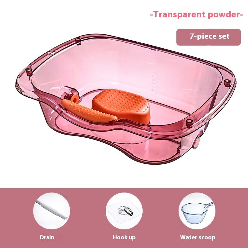 Household Flat Lying Shampoo Basin Maternity Confinement Bed Shampoo