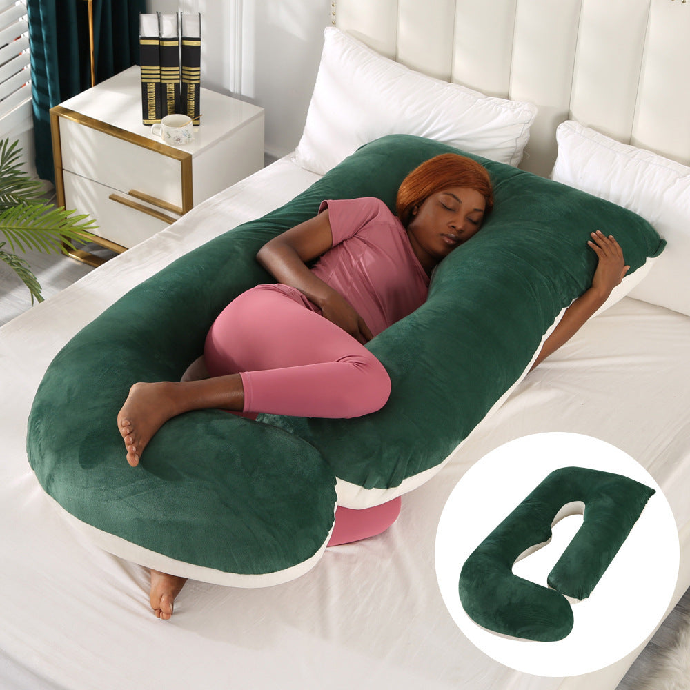 Maternity Pillow Waist Support Side Sleeping Slope Pillow J-type