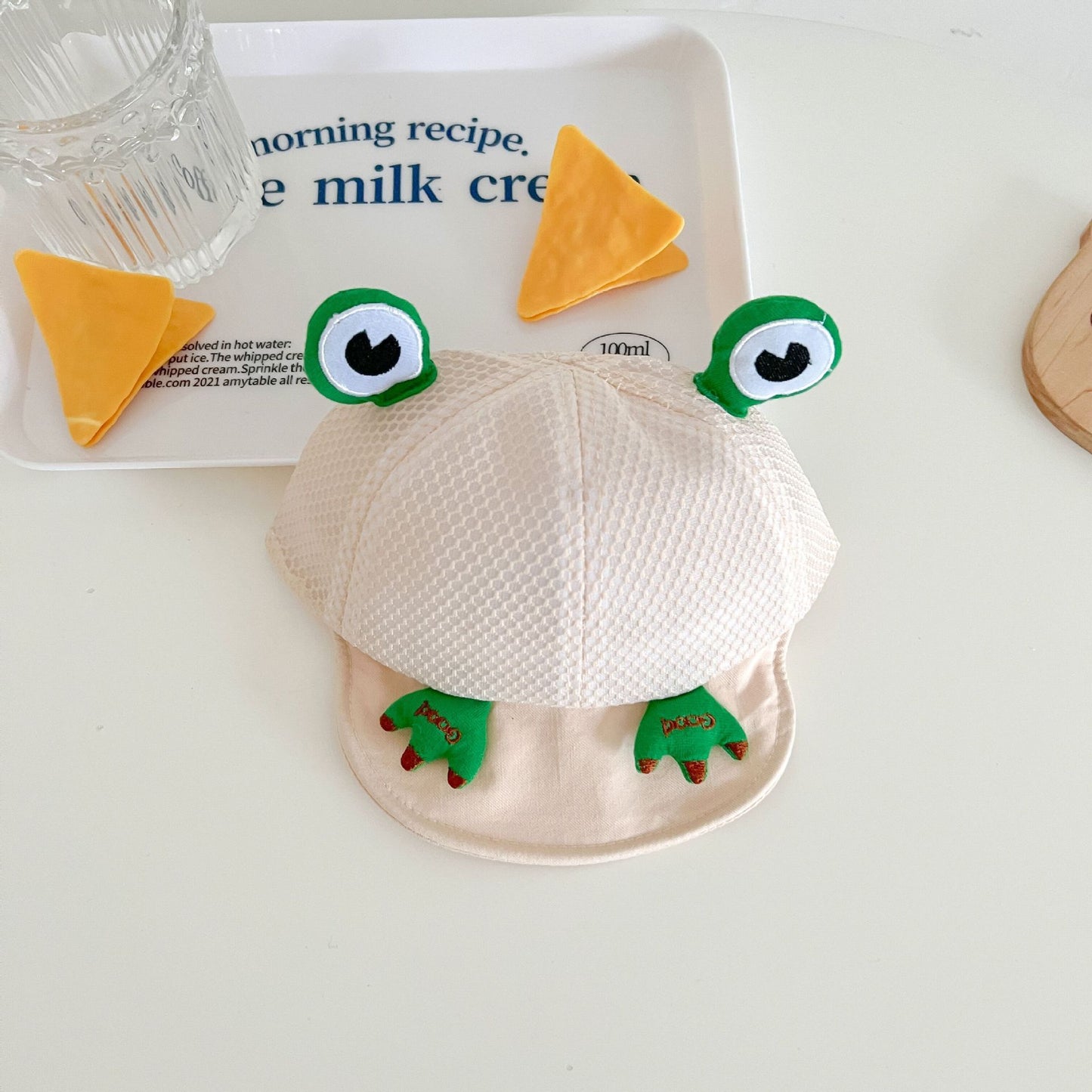 Baby Frog Cotton Triangle Rompers