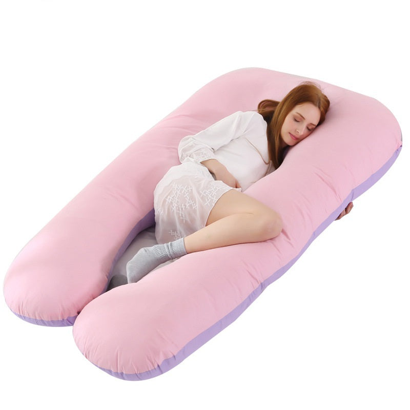 U-shaped Pillow For Pregnant Women Multifunctional Side Pillow, Detachable And Washable Nursing Pillow