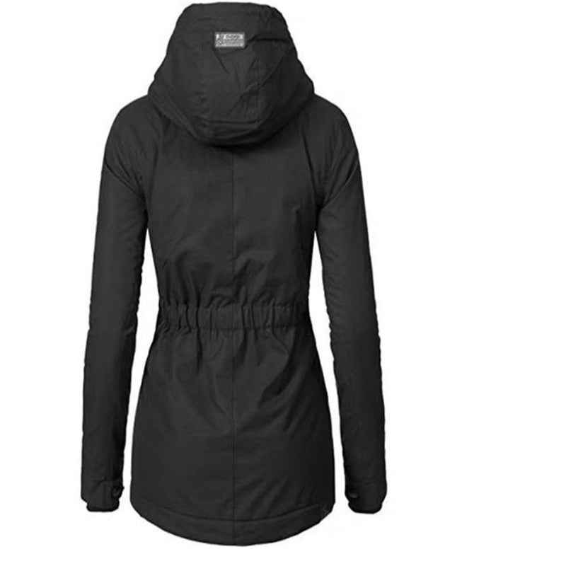 Plus velvet padded cotton women