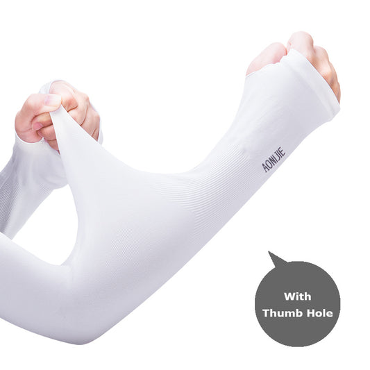 Ice silk sun protection sleeve
