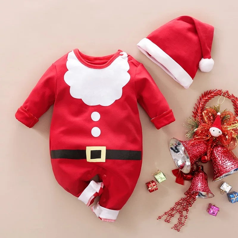 Autumn And Winter Long Sleeves Newborn Baby Jumpsuit