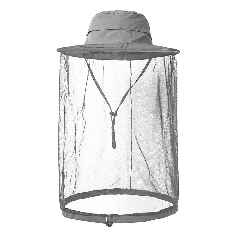 Outdoor Sun Protection Hat Large Brim Sun Protection Mesh