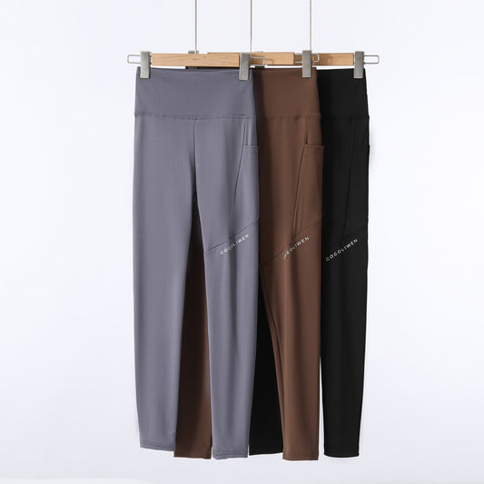 Coat Spring And Autumn High Waist Hip Lift Tight Pants