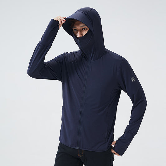 UPF50 Couple Sun Protection Clothing UV Protection Sports Sun Protection Shirt