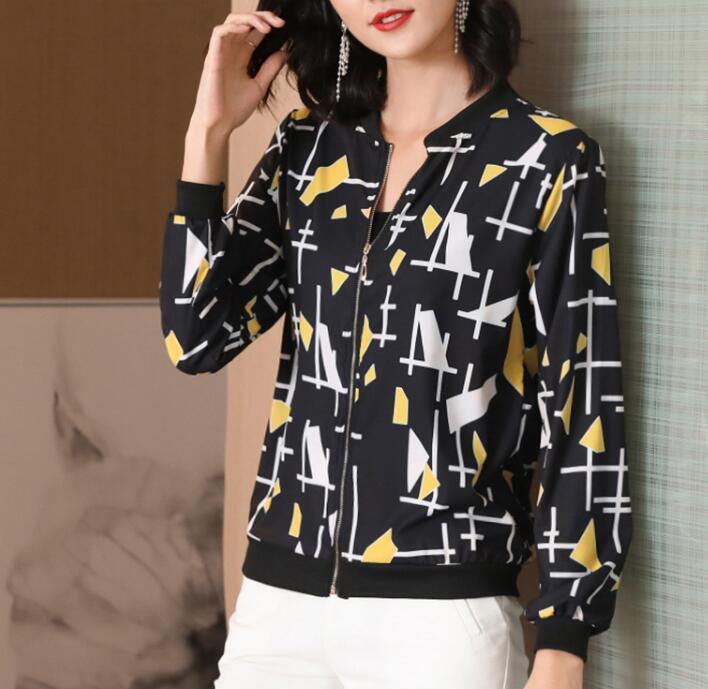 Printed jacket sun protection