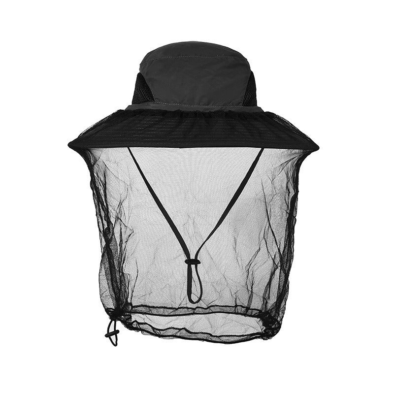 Outdoor Sun Protection Hat Large Brim Sun Protection Mesh
